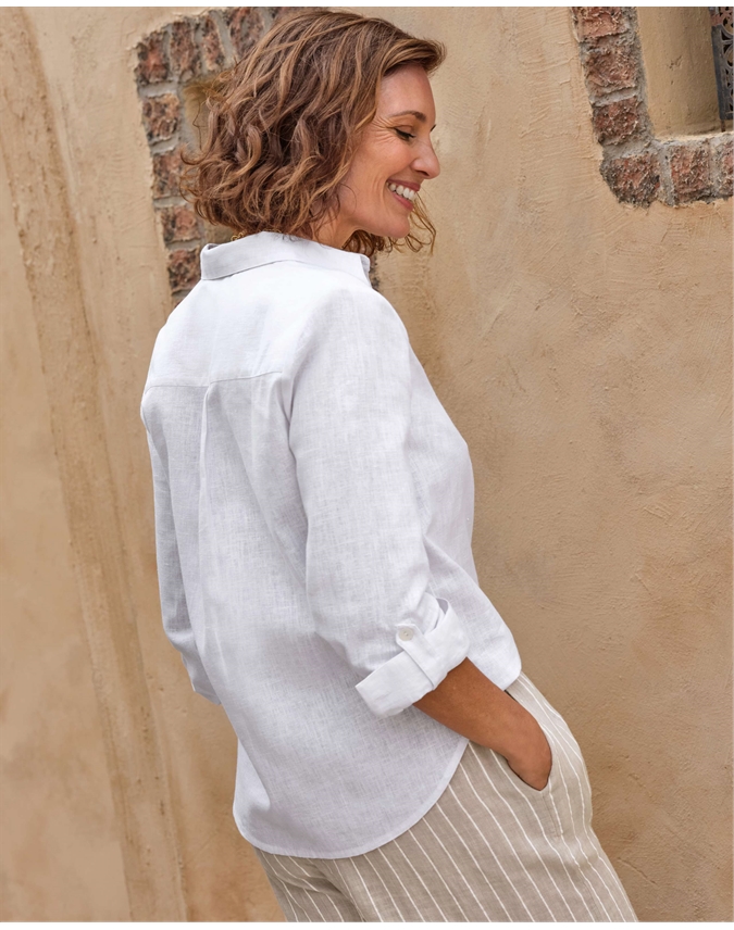 Classic Linen Blend Shirt