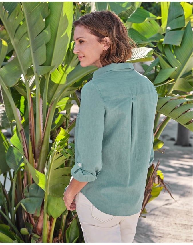 Classic Linen Blend Shirt