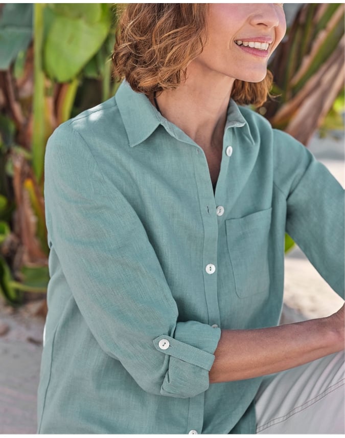 Classic Linen Blend Shirt