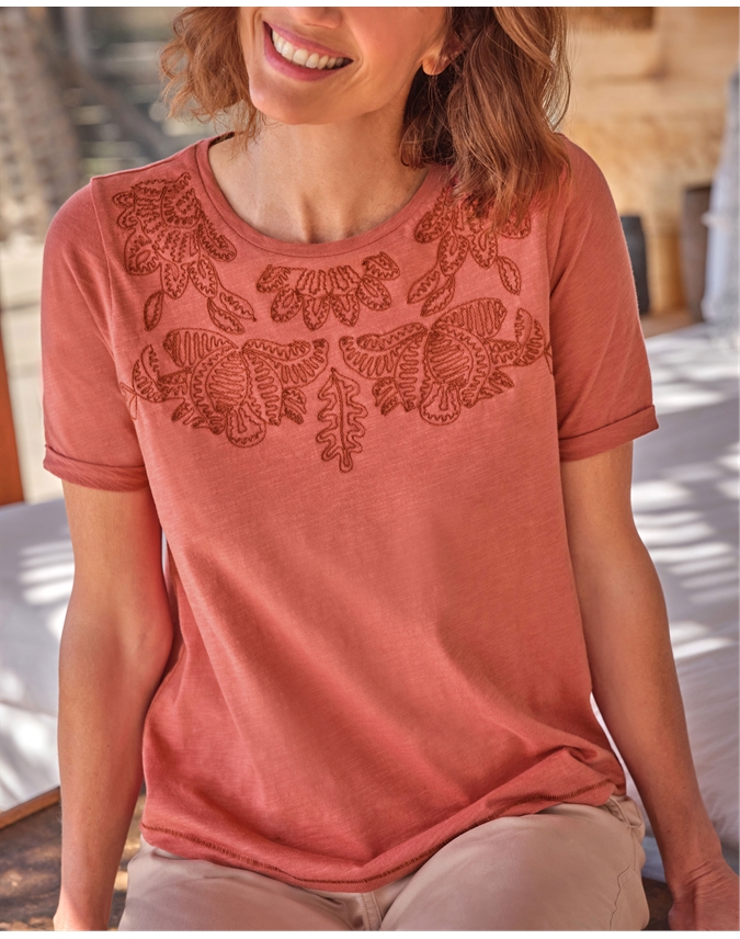 Applique Detail Top