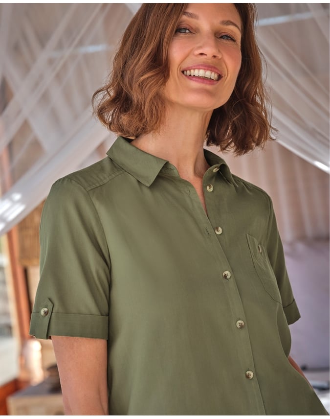 Boxy Utility Shirt