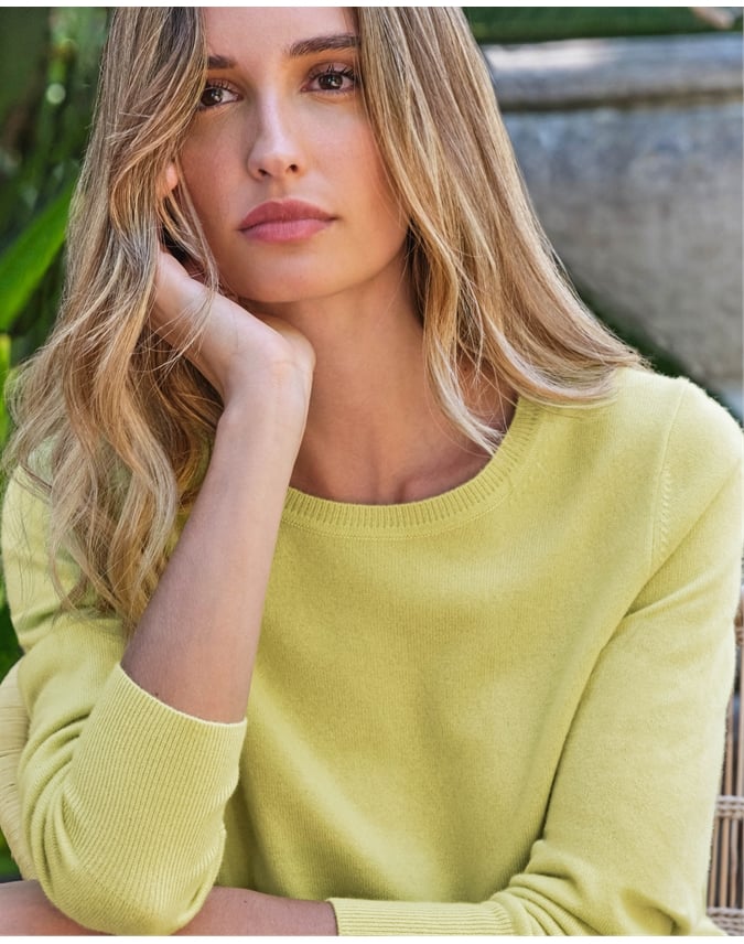 Cashmere Crew Neck Sweater