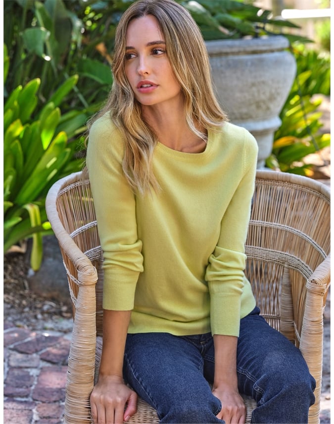 Cashmere Crew Neck Sweater