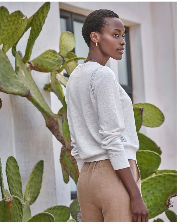 Cotton Linen Cardigan