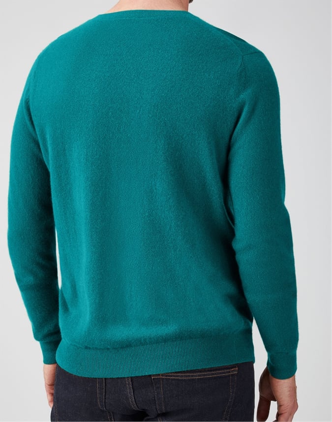 green pullover mens