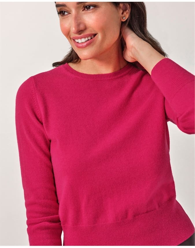 Cashmere Cropped Sweater