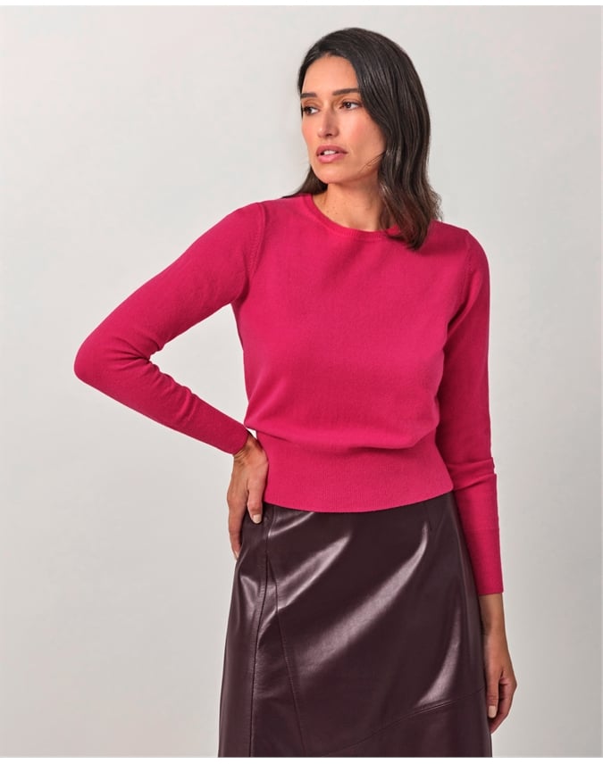 Cashmere Cropped Sweater