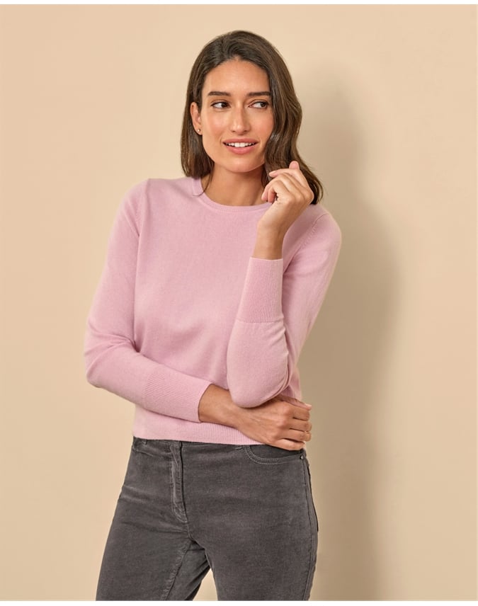 Cashmere Cropped Sweater