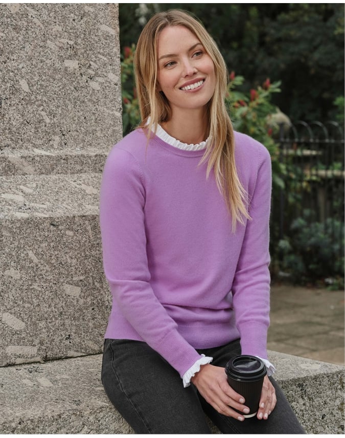 Cashmere Crew Neck Sweater