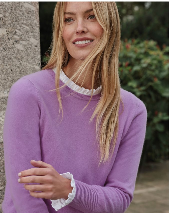 Cashmere Crew Neck Sweater