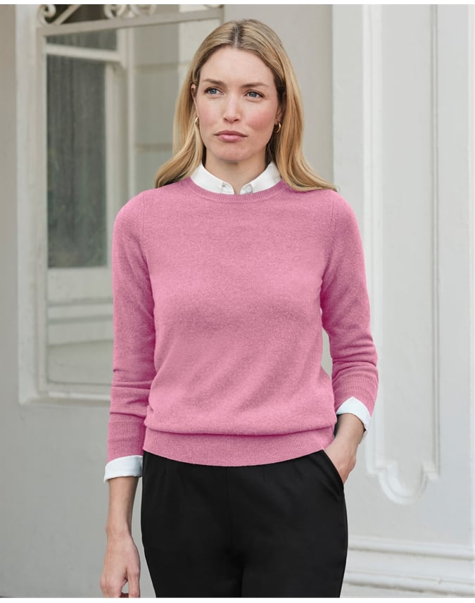Cashmere Crew Neck Sweater