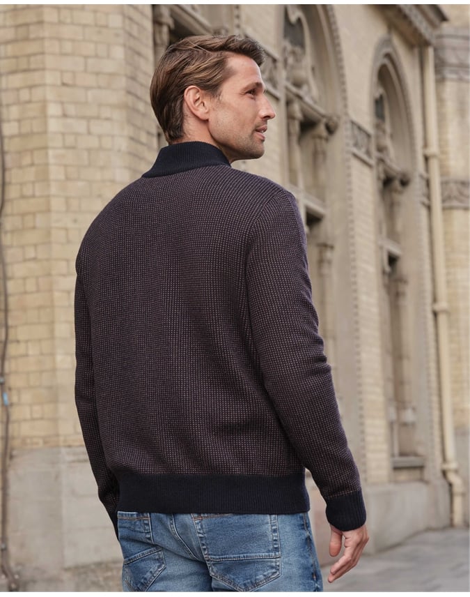 Birdseye 1/2 Zip Sweater