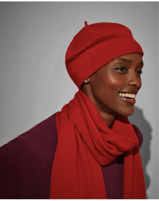 Pure Cashmere Beret