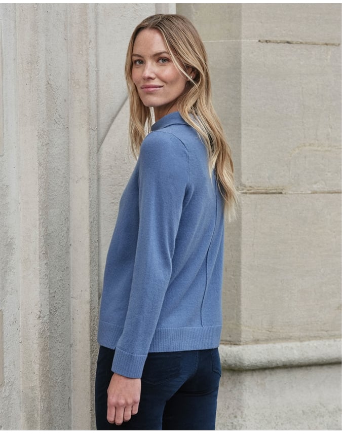 Cashmere Bardot Neck Sweater