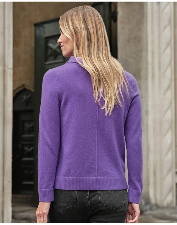 Cashmere Bardot Neck Sweater