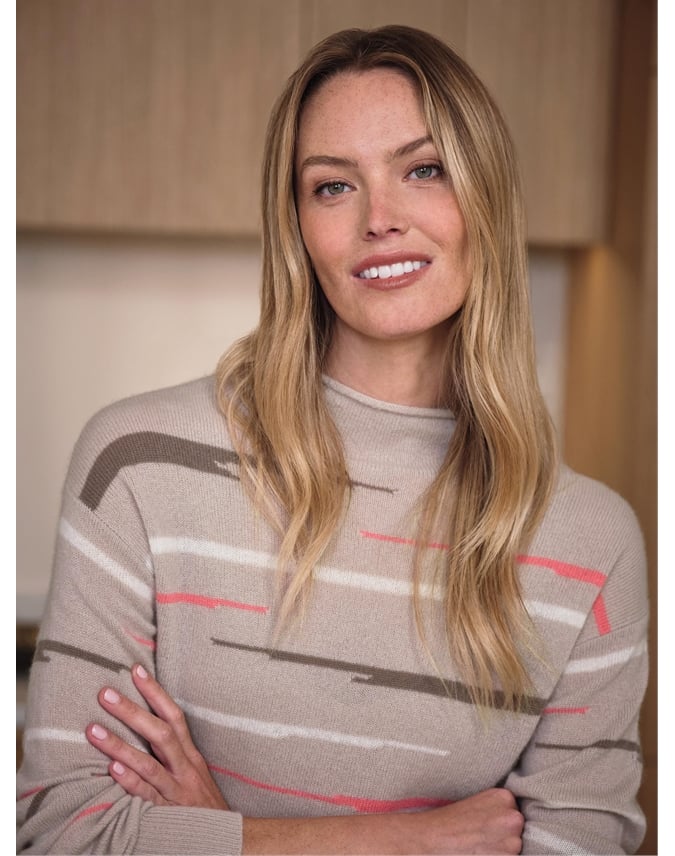 Gassato 1/2 Stripe Sweater