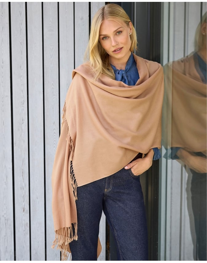 Super Soft Cashmere Blend Pashmina