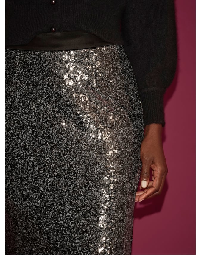 Sequin Skirt