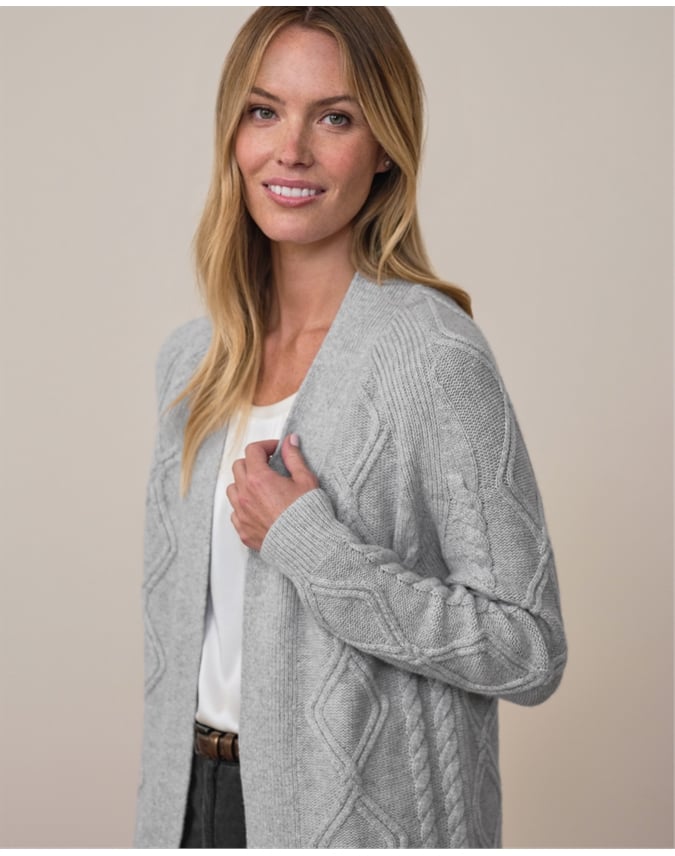 Lux Cashmere Cardigan