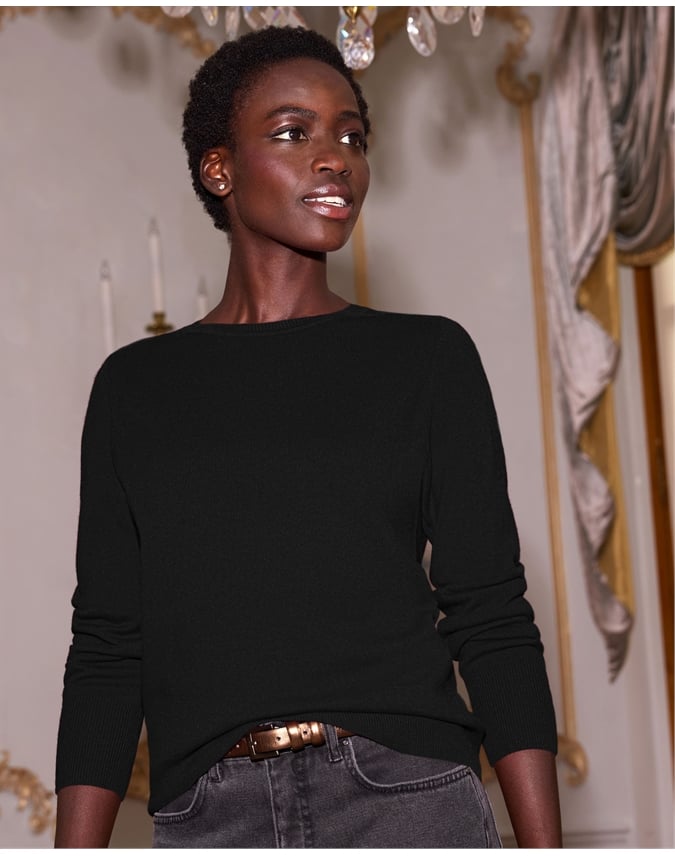 Cashmere Crew Neck Sweater