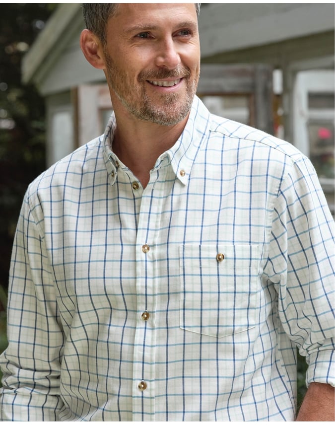 Check Classic Fit Cotton Shirt
