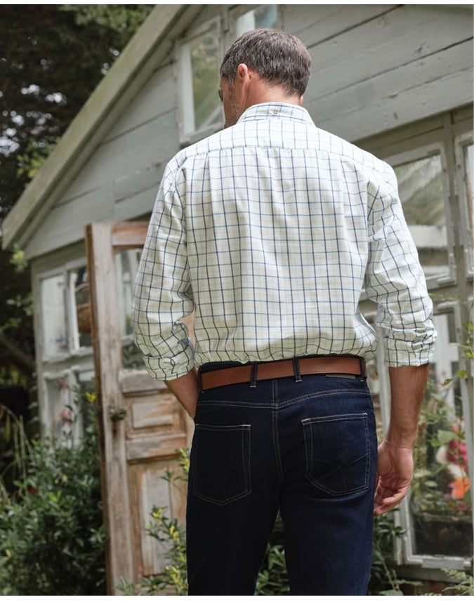Check Classic Fit Cotton Shirt
