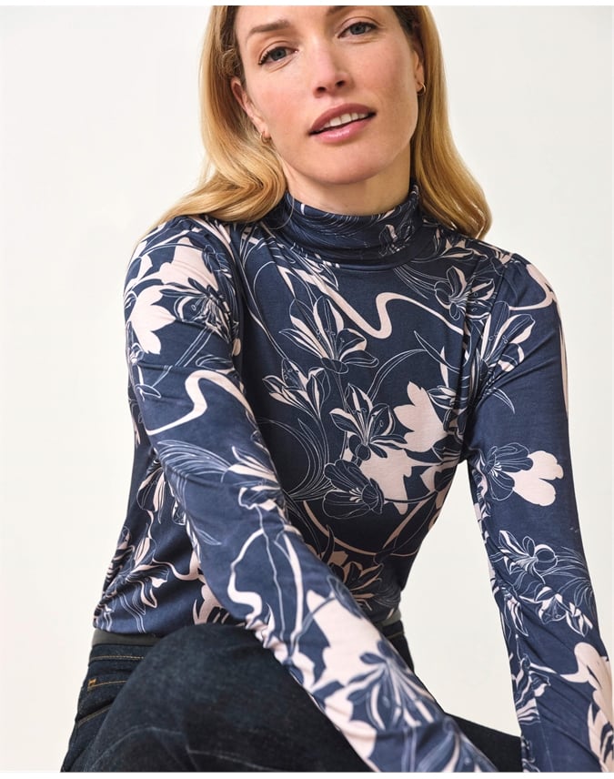 Jersey Turtle Neck