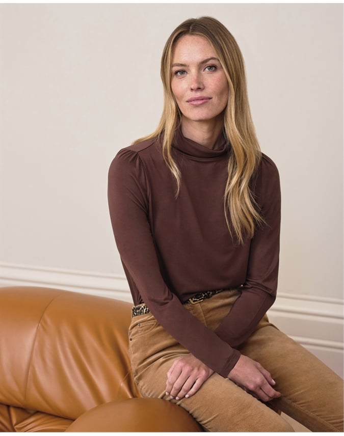 Jersey Turtle Neck