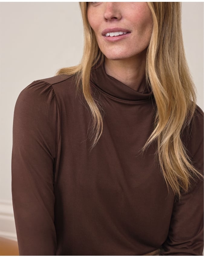 Jersey Turtle Neck