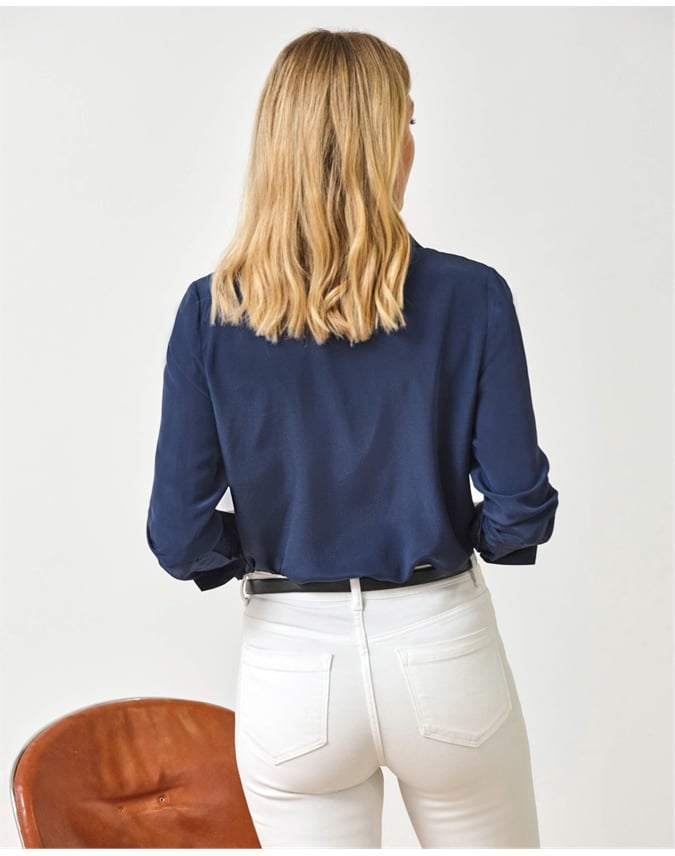 Pure Washed Silk Shirt