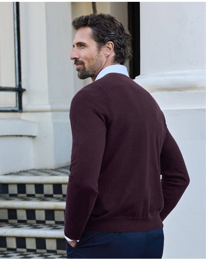 Mens Cashmere Crew Sweater