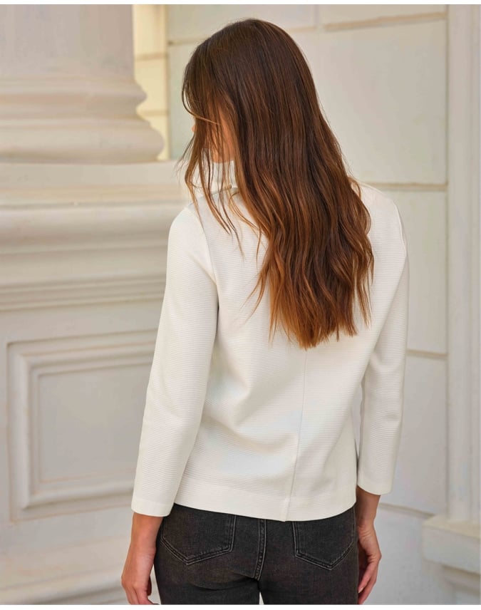 Button Shoulder Ottoman Top