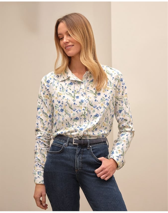 Pure Organic Cotton Jersey Shirt