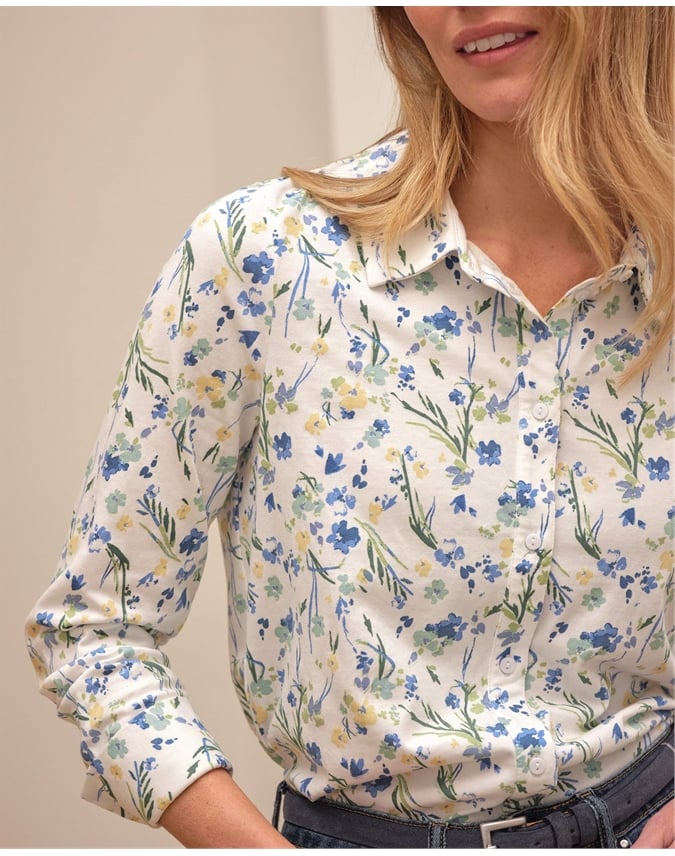 Pure Organic Cotton Jersey Shirt