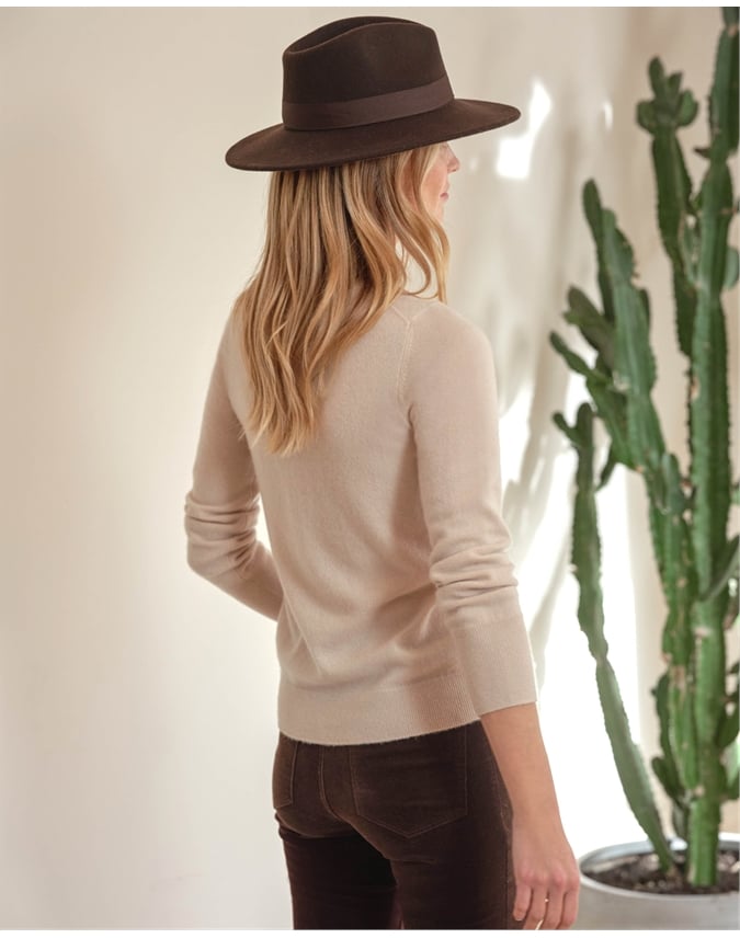 Cashmere Crew Neck Sweater