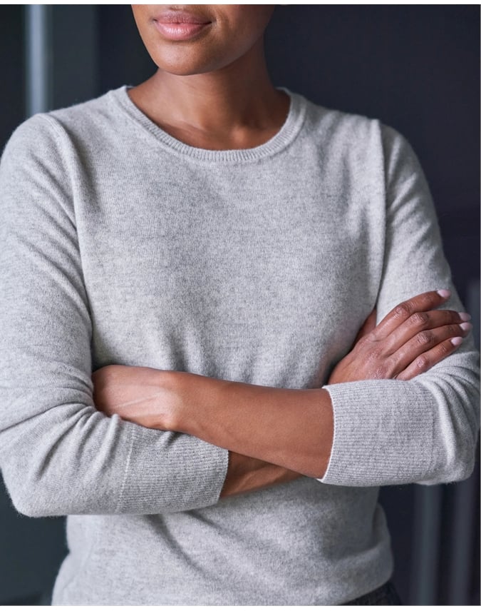 Cashmere Crew Neck Sweater