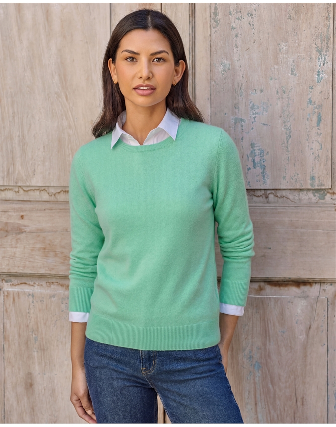 Cashmere Crew Neck Sweater