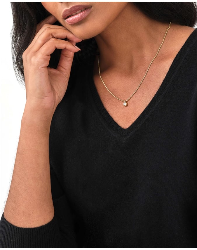 Cashmere V Neck Sweater
