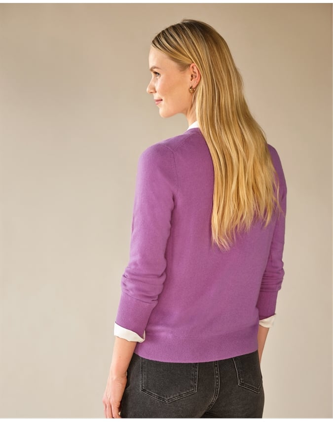 Cashmere V Neck Sweater