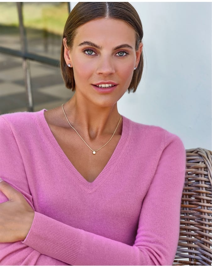 Cashmere V Neck Sweater