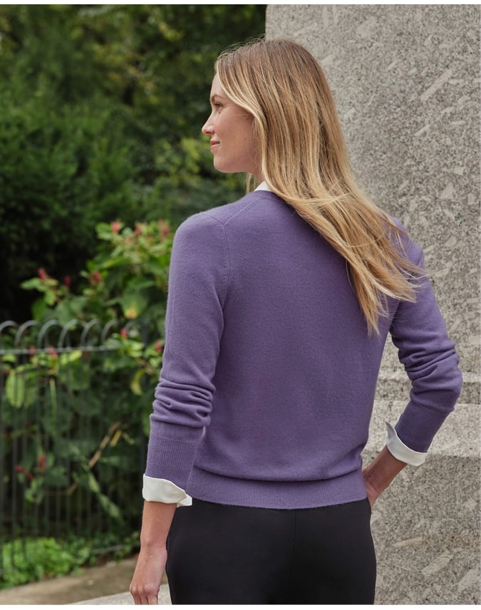 Cashmere V Neck Sweater