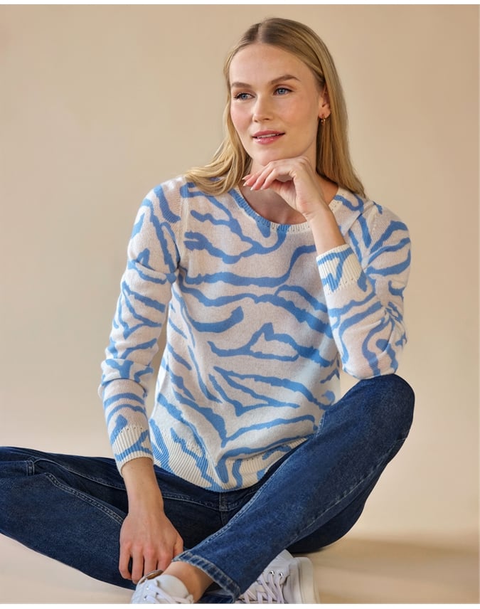 Gassato Printed Sweater