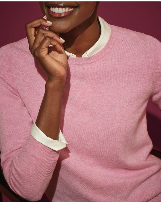 Cashmere Crew Neck Sweater