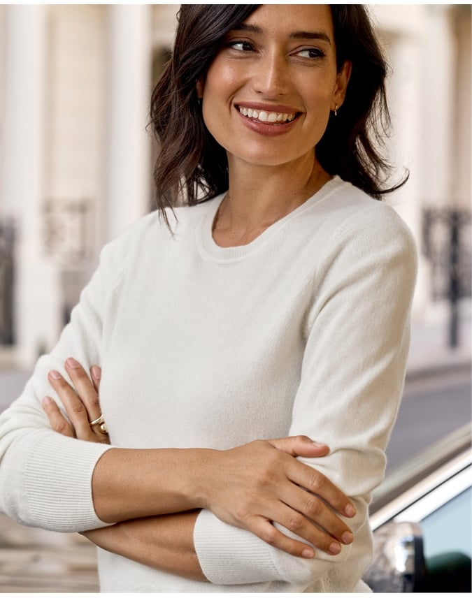 Cashmere Crew Neck Sweater