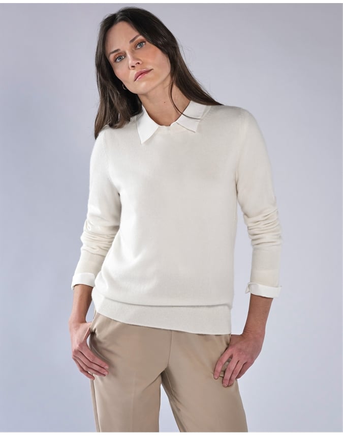 Cashmere Crew Neck Sweater