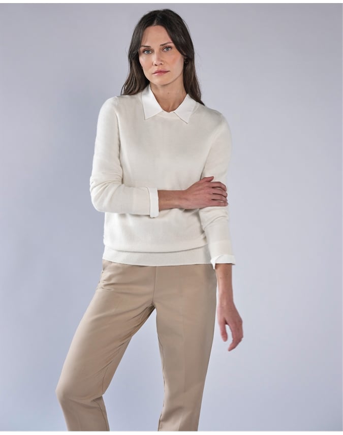 Cashmere Crew Neck Sweater
