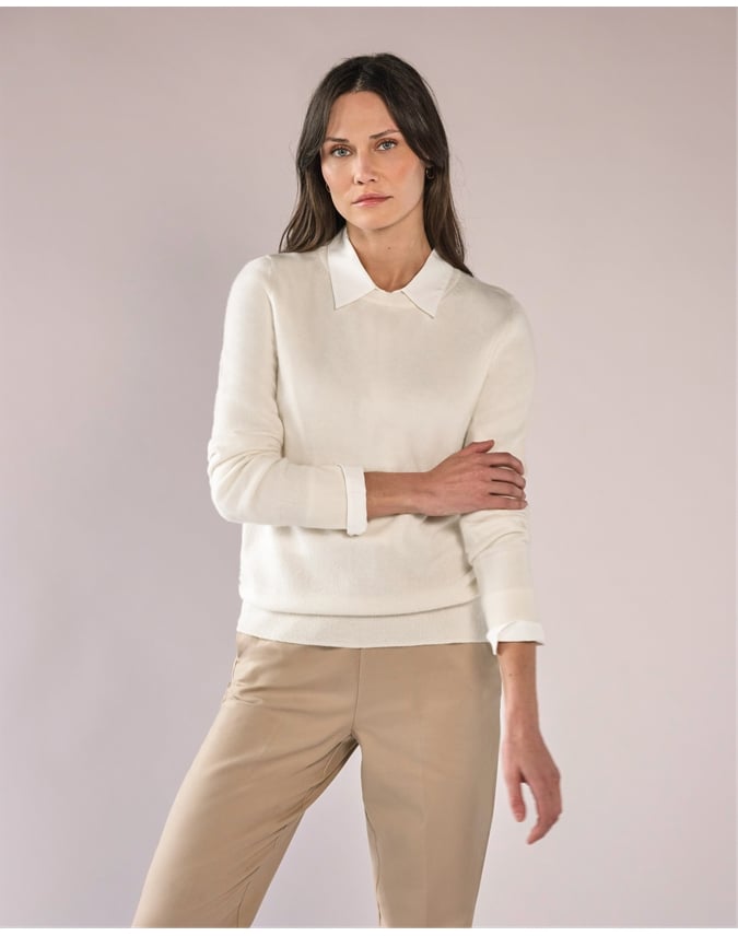 Cashmere Crew Neck Sweater