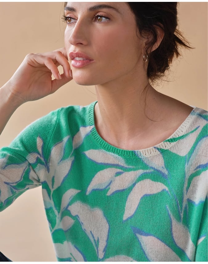 Gassato Printed Sweater