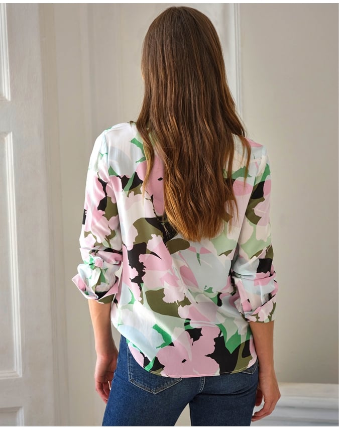 Pure Washed Silk Shirt