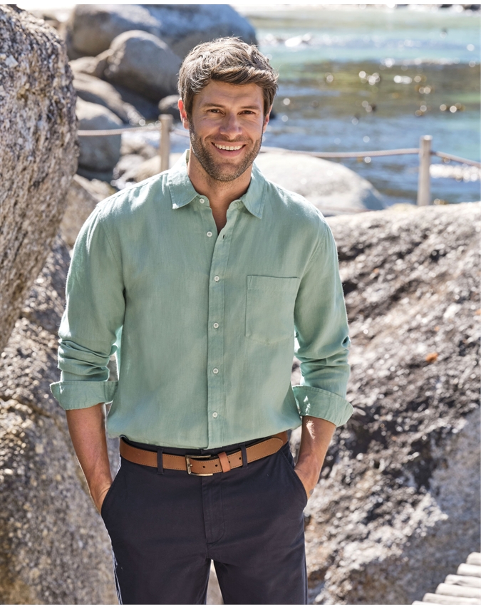 Classic Style Linen Shirt